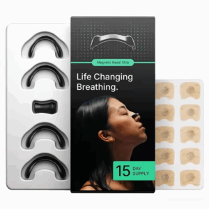 Skin Safe Magnetic Nose Strips,Sport Nasal Dilator,Intake Breathing Nasal Strip Starter Kit Boost Oxygen Snore Reducing Aids - Image 7