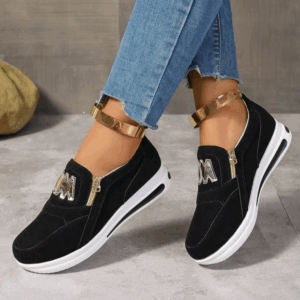 New 2024 Women Platform Side Zipper Casual Vulcanized Shoes Zapatillas Mujer Sapato Plataforma Feminino Sneakers - Image 6