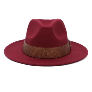2 Sizes Parent-child Men Women Kids Panama Hats Wide Brim Sunhats Fedora Caps Trilby Jazz Outdoor Travel Party Street Style - Image 6