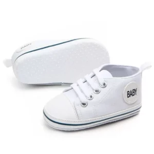 2020 Baby First Walkers Cute Newborn Kid Canvas Sneakers Baby Boy Girl Soft Sole Crib Shoes Pre Walkers - Image 3