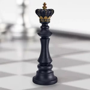 Luxury Chess Set Home Decoration Resin Chess Pieces Family Board Games International Chess Figurines Chessmen Pendulum Ornaments - Image 6