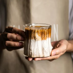 Dirty Coffee Cup Australian White Cup Niche Vintage Latte CupHigh-temperature Resistant Glass Cup High-end American Coffee Cup - Image 2