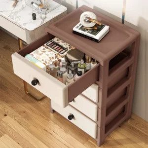 35cm Waterproof Bathroom Storage Cabinet Narrow Space Multi-Drawer Organizer Cabinet for Bedroom Closet Clothes Storage - Image 5