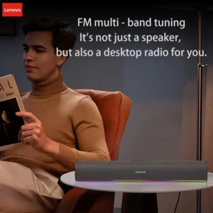 Lenovo WK03 Desktop Wireless Computer Speaker RGB Ambient Light 2600mah Big Battery Four-unit Stereo 360° Surround Sound Speaker - Image 3