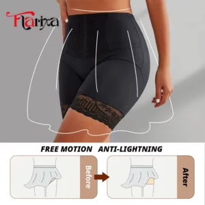 Flarixa Lace Safety Shorts High Waist Shaper Panties Belly Compression for Woman Boxers Thighs Shapewear Shorts Anti Chafing - Image 5