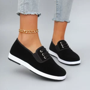 Spring Women's Comfortable, Breathable, Lightweight and Wear-Resistant Casual Shoes with Soft Soles for Lazy People to Step on - Image 1