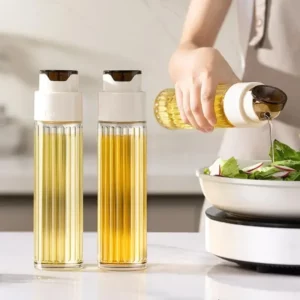 Oil Jar Household Glass Oil Bottle Leak-proof Self-Sealing Condiment Bottle - Image 3
