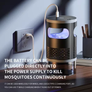 Xiaomi Mosquito Light Wireless Electric Silent Type-C Rechargeable Inhalable Trapping Mosquito Killers Outdoor Camping Household - Image 2