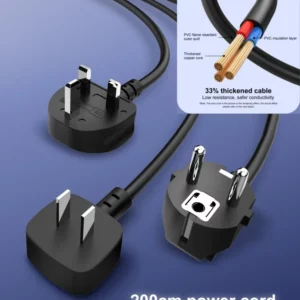 LDNIO Cube Power Strip 65W Charging Stations 2M Electric Extension Power Cord Uk Us Eu Plugs Adapter Usb Socket Surge Protector - Image 6