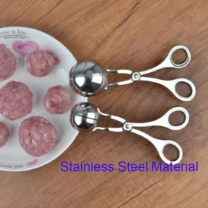 Meat Ball Maker Tool Stainless Steel Clip Round Rice Ball Shaper Spoon Meatball Making Mold Non Stick Stuffed Kitchen Gadget - Image 3