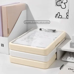 1-2PCS A4 Multi-Function Exam Folder with Clip Document Organizer for Students Office Work Portfolio Storage Test Paper Holder - Image 5
