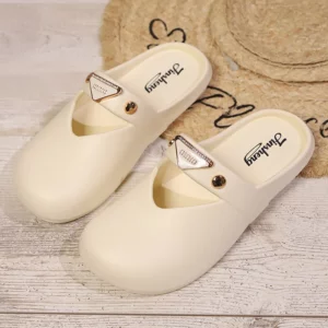 Summer Women Slippers Outdoor Beach Sandals Quick Dry Clogs Garden Shoes Female Soft Comfortable Indoor Home Slides Loafers - Image 5