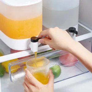 4L Refrigerator Cold Water Jug Water Pot Faucet Large Capacity Lemonade Scented Tea Juice Fruit Drink Water Dispenser Kettle - Image 4
