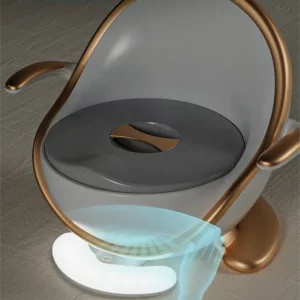 Luxury High Quality Kids Potty Training Chair Baby Toilet Seat With body sensor light - Image 3