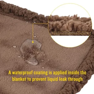 Couple Romantic Blanket Winter Warm Cozy Shaggy Blanket-Thickened King Size Blanket 100% Waterproof and Stain Resistant-Blanket - Image 3