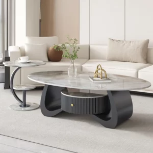 Nordic Simple Coffee Table Decoration European Aesthetic Design Side Table Decoration Trendy Mesas Bajas Lounge Suite Furniture - Image 4