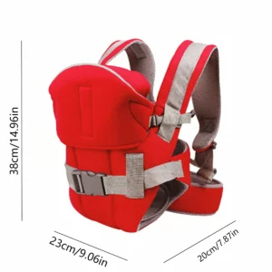Enlarged and thickened backpack baby strap for outdoor travel breathable in all seasons front embrace and back children's strap - Image 3
