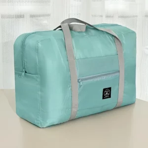 1 set of foldable large capacity travel luggage bag, expandable fitness bag, sports carry on, weekend luggage check-in, luggage - Image 6