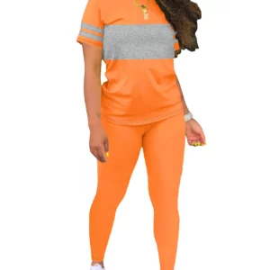 Women's Summer Casual Set Fashionable Comfortable Ensemble Ladies Clothing Outfit - Image 3