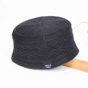 RIMAIRE 6 Colors Muslim Preyer Hats Fashion Solid Islamic Men Yarmulke Hat Newest Hair Cover Yarmulkes Causal Party Wholesale - Image 2