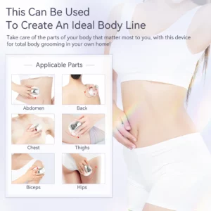 ANLAN RF Body Slimming Machine 5 in 1 EMS Cavitation Ultrasonic Fat Burner Belly Fat Burning Slim Shaping Lose Weight Massager - Image 3