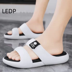 Men's Slippers New In Casual Fashion Platform Sandals Flip Flop Four Seasons Beach Slippers Original Best Sellers In Products - Image 4