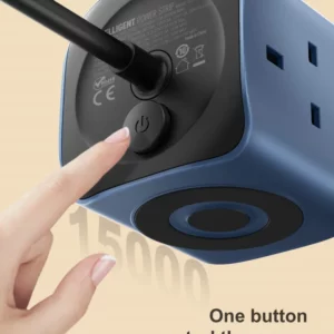 LDNIO Cube Power Strip 65W Charging Stations 2M Electric Extension Power Cord Uk Us Eu Plugs Adapter Usb Socket Surge Protector - Image 4