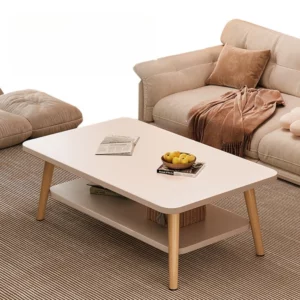 Home Coffee Table Living Room Table Simple Modern Simple Small Table Wooden Reinforcement Bedroom Low Tables Balcony Tea Tables - Image 4