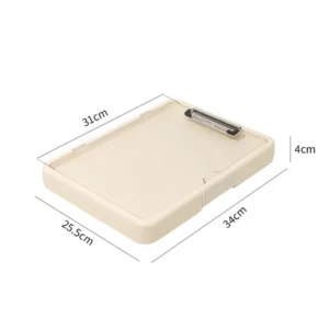 1-2PCS A4 Multi-Function Exam Folder with Clip Document Organizer for Students Office Work Portfolio Storage Test Paper Holder - Image 6