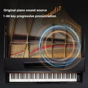 Adult Electronic Piano Beginners 88-key Digital Piano Portable Musical Keyboard Professional Flexible Children Electronic Organ - Image 4