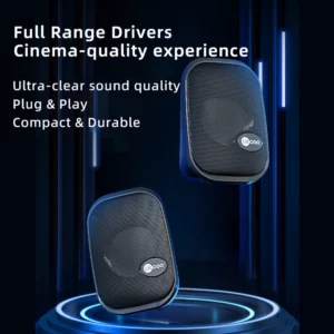 Lenovo Desktop Small Speaker DS123 Speaker 360 degree surround sound Stereo sound for laptop mobile phone Ultra HD sound quality - Image 2