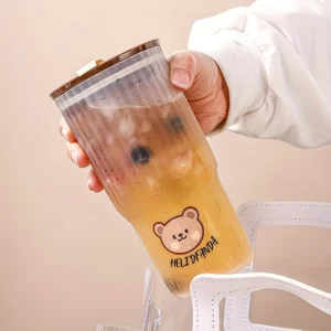 WORTHBUY 650ml Portable Plastic Water Cup Tumbler With Lid Travel Sport Heat-resisting Drinking Bottle Office Milk Coffee Cup - Image 4