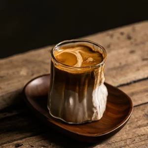Dirty Coffee Cup Australian White Cup Niche Vintage Latte CupHigh-temperature Resistant Glass Cup High-end American Coffee Cup - Image 4