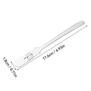 WORTHBUY 2/4pcs Cute 304 Stainless Steel Butter Knife Bread Toast Jam Spatula Spreader Long Handle Cheese Cutter Kitchen Tools - Image 6
