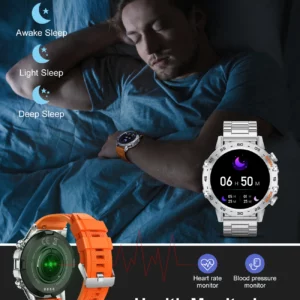 LIGE New1.39" Bluetooth Call Smart Watch Men Outdoor Sport Fitness Heart Rate Health Monitoring Smartwatch for Android IOS Phone - Image 4