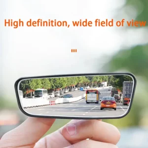 2Pcs 360 Degree Adjustable Blind Spot Mirror Car Auxiliary Rearview Convex Mirror Round Frame Wide Angle Mirrors for Car Reverse - Image 3