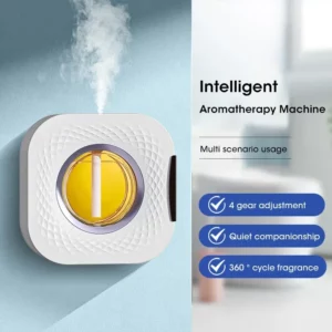 Wall-Mounted Desktop 4 Modes Fragrance Diffuser Aromatherapy Machine 150ML USB Smart Air Purifier Display Home Deodorization - Image 4
