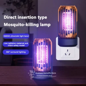 Xiaomi Electronic Mosquito-killing Lamp Portable Outdoor Camping Indoor Bedroom USB Rechargeable Anti Mosquito Light Insect Trap - Image 2