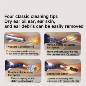 2025 New Arrival Bebird EarSight Plus I35R R37R D39R Visual Earpick Bendable & Affordable All-in-1 Ear Rod Earwax Removal Kits - Image 3