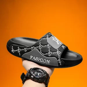 Men's Genuine Leather Sandals Luxury Slippers Walk Around Home House Slippers Man Summer Shoes 2025 Super Copy Shoes Slipers - Image 6