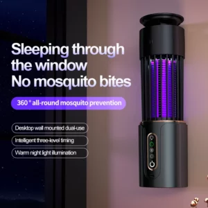 Xiaomi Mosquito Killer Lamp Insect Fly Trap Camping Lantern USB Timing Electric Mosquito Swatter Outdoor Insect Killer Repellent - Image 3