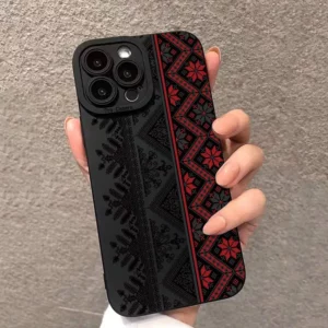 Vintage Totem Painting Shockproof Phone Case For iPhone 16 15 14 13 12 11 Pro Max XS X XR 7 8 Plus SE 2022 13 12 Mini Soft Cover - Image 1