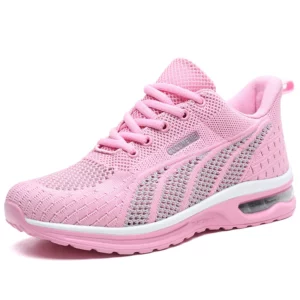 Women Running Shoes Ladies Breathable Sneakers Mesh Tennis Women's Sports Shoes Outdoor Lace Up Training Shoes - Image 6