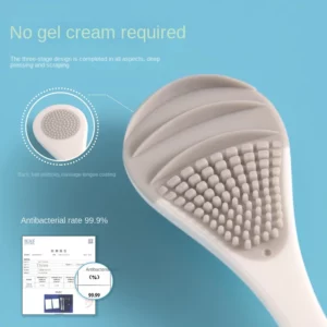 Tongue Cleaner Brush Reusable Oral Cleaning Scraper Oral Breath Multicolor Brush Care Tool Tongue Bad Hygiene Care Removal - Image 4
