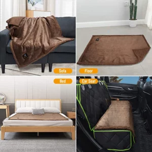 Couple Romantic Blanket Winter Warm Cozy Shaggy Blanket-Thickened King Size Blanket 100% Waterproof and Stain Resistant-Blanket - Image 4