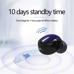 X9 Wireless Earphone Bluetooth-compatible 5.0 With Mic Single in-Ear Sports Headset For Xiaomi Huawei Stereo Sound Headphones - Image 4