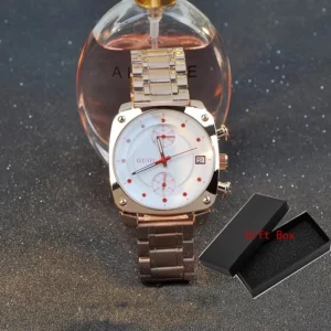 TOP Quality Authentic Fashion HK Brand GUOU Watch Women Waterproof Alloy Square Quartz Women Wristwatches - Image 4
