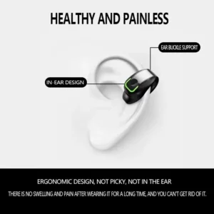 Bluetooth Earphone Clip On Monaural Inear Motion Stereo Bone Conduction Gd28 Business Wireless Earphone Mini Monaural Tws - Image 5