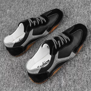 YRZL New Retro Canvas Shoes Men Spring Summer Men's Casual Shoes Designer Vulcanized Shoes for Men Flat Sneakers - Image 4