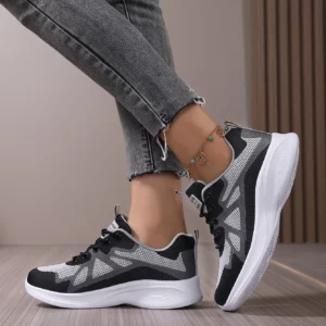 Women Sneakers Lightweight Running Shoes Breathable Athletic Walking Gym Shoe Flat Comfortable Jog Basket Fitness - Image 4
